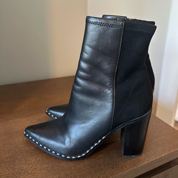 ALDO Pointed Toe Booties, Women’s 7.5, Black - Picture 3 of 7